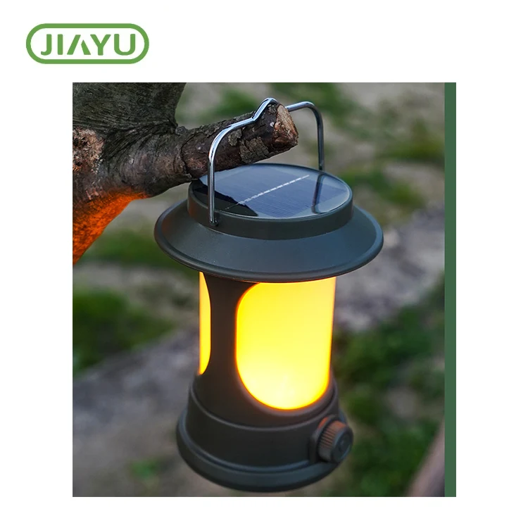 Ūdensnecaurlaidīga portatīvā LED kempinga lampa
